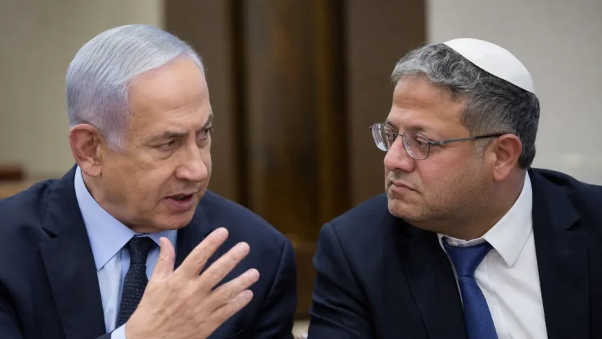 בנימין נתניהו פונה לאיתמר בן גביר