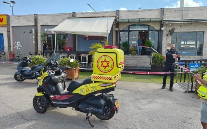 המאפיה הקווקזית: זירת הירי סמוך לקיסריה